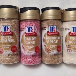 McCormick finishing sugar New -listing is for 1 bottle - choose your own flavor